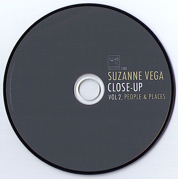 Suzanne Vega  Close up Vol 2; People & Places : CD